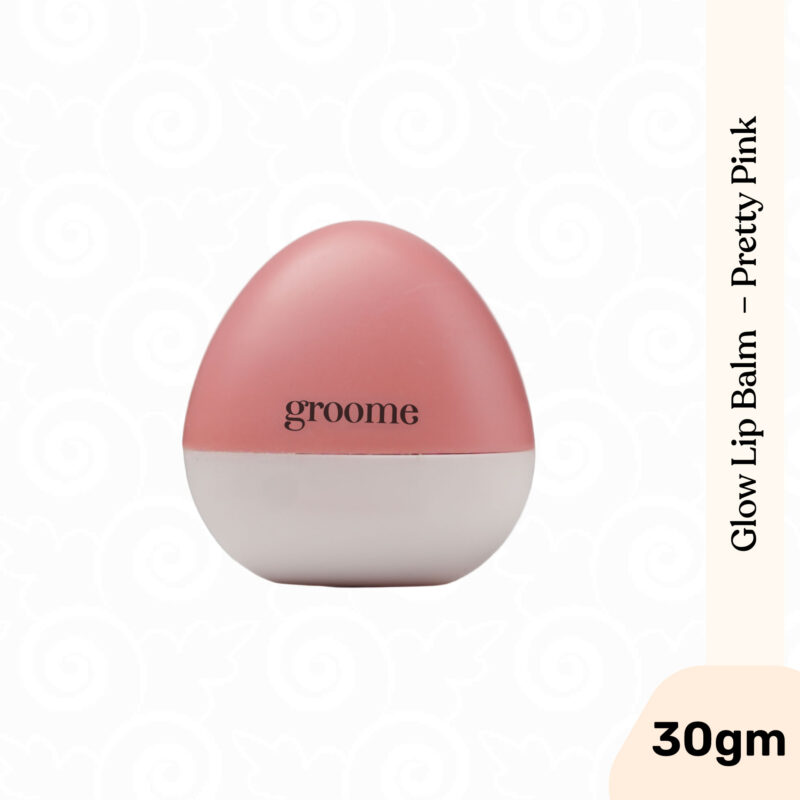 Groome Glow Lip balm with SPF 15 - Pretty Pink