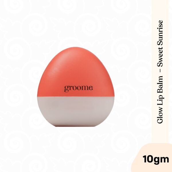 sweet sunrise Groome Glow Lip balm tinted with SPF 15 - Sweet Sunrise