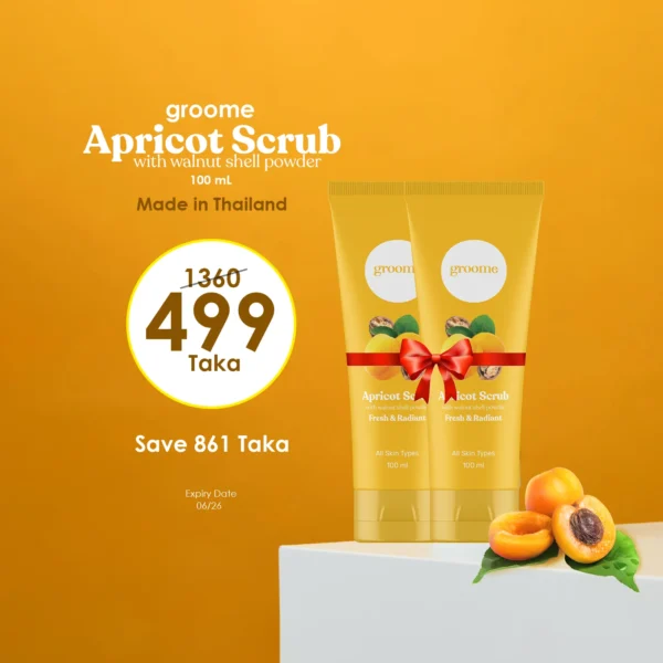 apricot Groome Apricot Scrub Combo